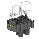 [0301491] CENTRAL ELECTRICAL MODULE - 6 MINIVAL + 1 MAXIVAL + 2 POWER RELAIS + 1 MICRORELAIS 